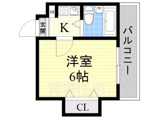 ハイム上高地7番館【4階】の間取り
