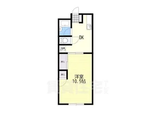 コーポ本郷【2階】の間取り