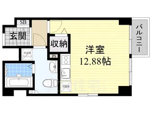 ミュプレ矢場町【12階】の間取り