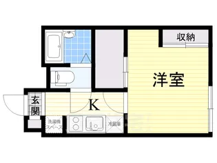 レオパレスミルキーウェイ【2階】の間取り