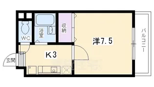 サンシャイン東山【3階】の間取り