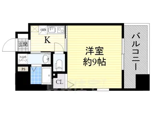 大阪府大阪市淀川区宮原5丁目【マンション】の間取り