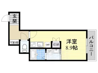 大阪府堺市堺区海山町1丁【アパート】の間取り