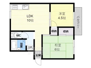 マウントハイツ【2階】の間取り