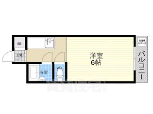第2冨久井ハイツ【1階】の間取り