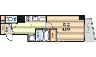 プレサンス覚王山D-Style2【9階】の間取り