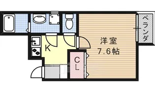 A-legato大喜【3階】の間取り