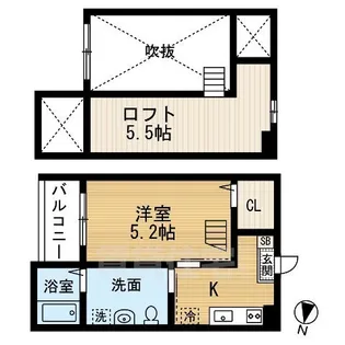 charmant(シャルマン)【2階】の間取り