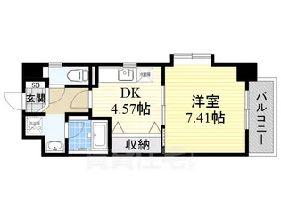 ポポラーレ白鳥【3階】の間取り
