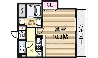 コートビレッジ2【2階】の間取り
