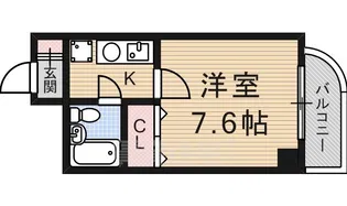 ホリチカ’89【3階】の間取り