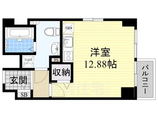 ミュプレ矢場町【10階】の間取り