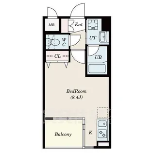 CITY SPIRE 名駅北(旧:アルバ則武新町)【3階】の間取り