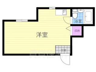 大和コーポ姫里【4階】の間取り