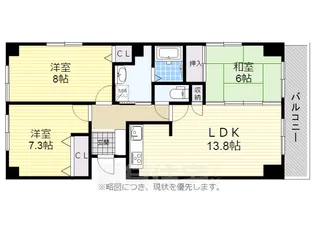 Ezサイト【2階】の間取り