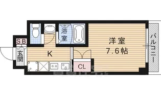 エアフォルク竹田【3階】の間取り
