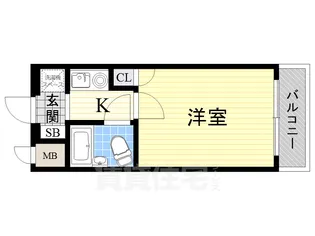 エスリード新大阪第2【2階】の間取り