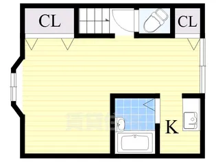 庄内ハイツA棟【2階】の間取り