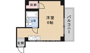 ハートイン代官町【3階】の間取り