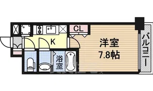 プレサンスジェネ千種内山【3階】の間取り