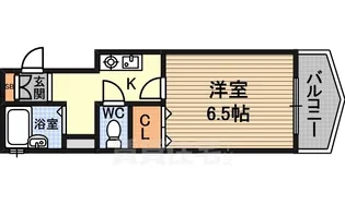 ラ・ベル・シャンブル【2階】の間取り