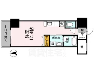 御幸レジデンス丸の内【5階】の間取り