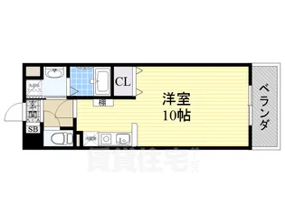 カーサスペリオーレ2【4階】の間取り