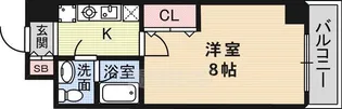 エレーヌ十三【5階】の間取り