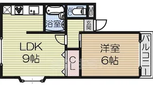 ハイムーン【205号室】の間取り