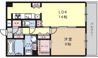 エルーデメイファ【2階】の間取り