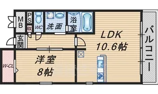 K-PLAT21【3階】の間取り