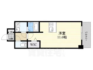 プレサンスジェネ鶴舞【2階】の間取り