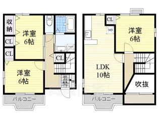 フリーデKK1【1階】の間取り