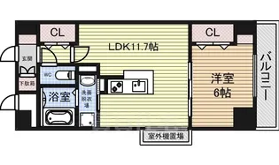 ノーブル徳川【6階】の間取り