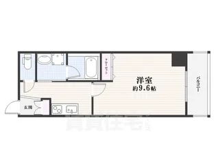 第15フクマルビル【12階】の間取り