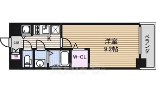 プレサンスジェネ鶴舞【2階】の間取り