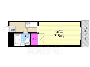 ハウスオブローゼ【3階】の間取り