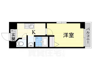 サンパティーク東片端【10階】の間取り