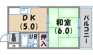 ランドビル【3階】の間取り