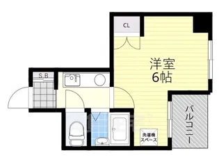 BELONG千林【5階】の間取り