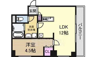 新大阪スターハイツ【2階】の間取り