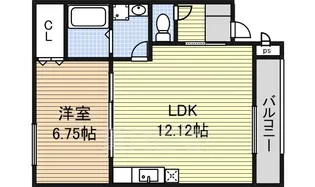 ルシクラージュ【3階】の間取り