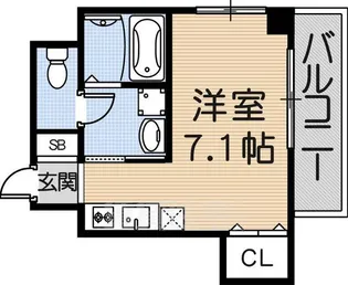 ベアーレ伸和【3階】の間取り