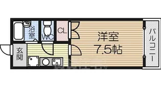 オリーブ羽衣【1階】の間取り