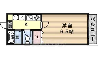 ボヌール加島【4階】の間取り