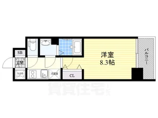 プレサンス上前津グレース【2階】の間取り