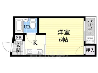 クリスタルハイツ【2階】の間取り