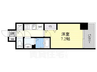 プレサンス上前津グレース【7階】の間取り