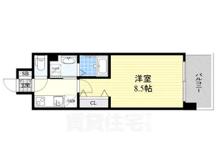 セレニティー大須【2階】の間取り