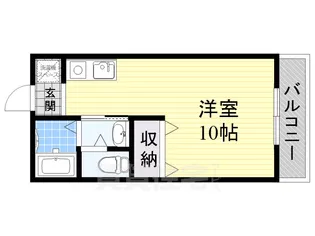 大阪府堺市堺区香ヶ丘町4丁【アパート】の間取り